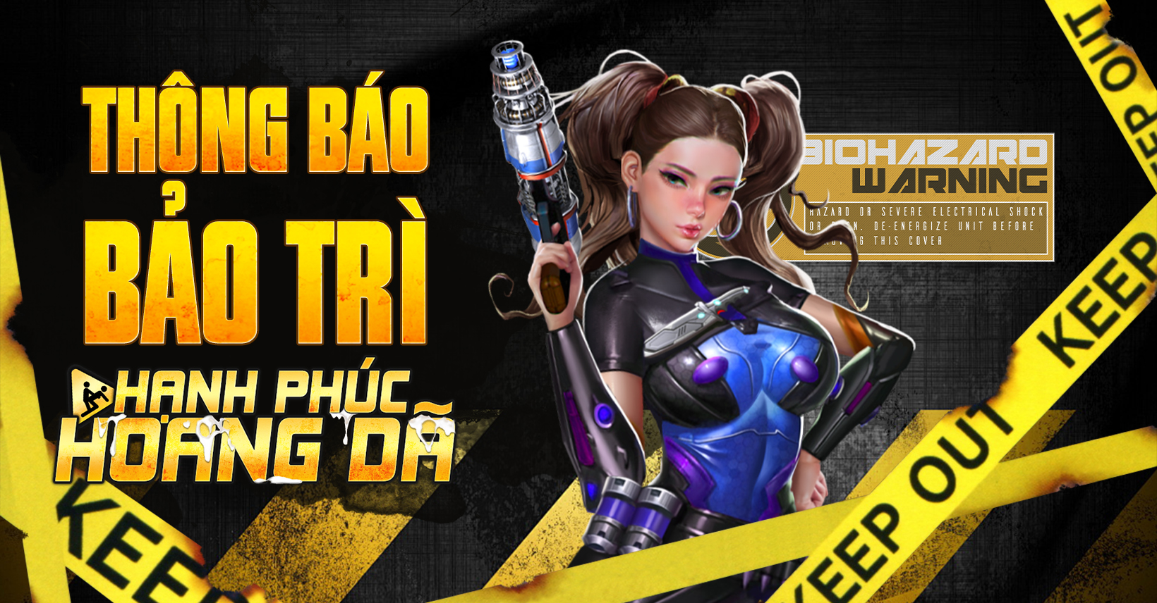 Thông báo bảo trì game Hạnh Phúc Hoang Dã